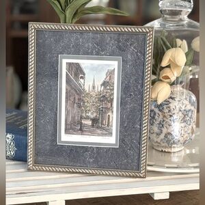 Linda Wheeler Signed Art. New Orleans St. Numbered Watercolor Print 495/2000